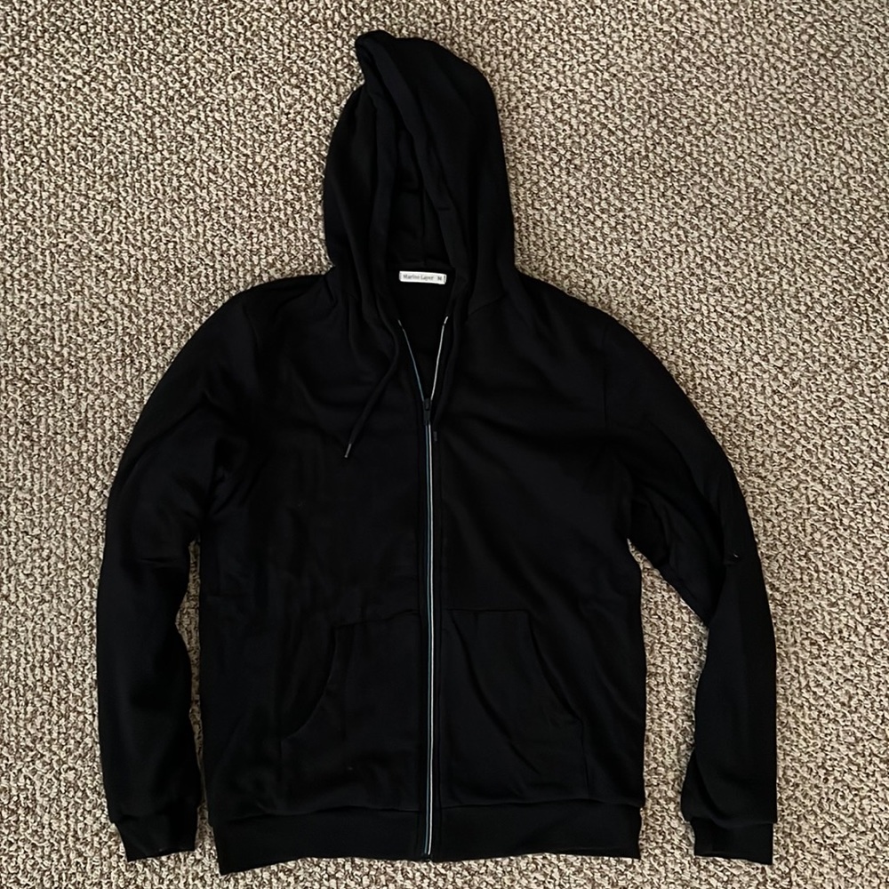 Marine Layer black Hoodie, M